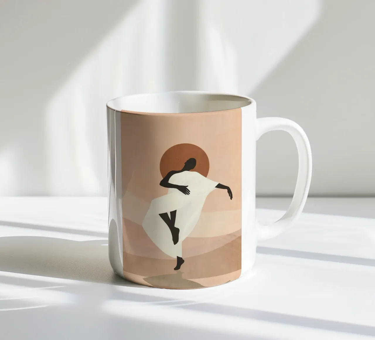 Dance ceramic mug by ThingDesign
