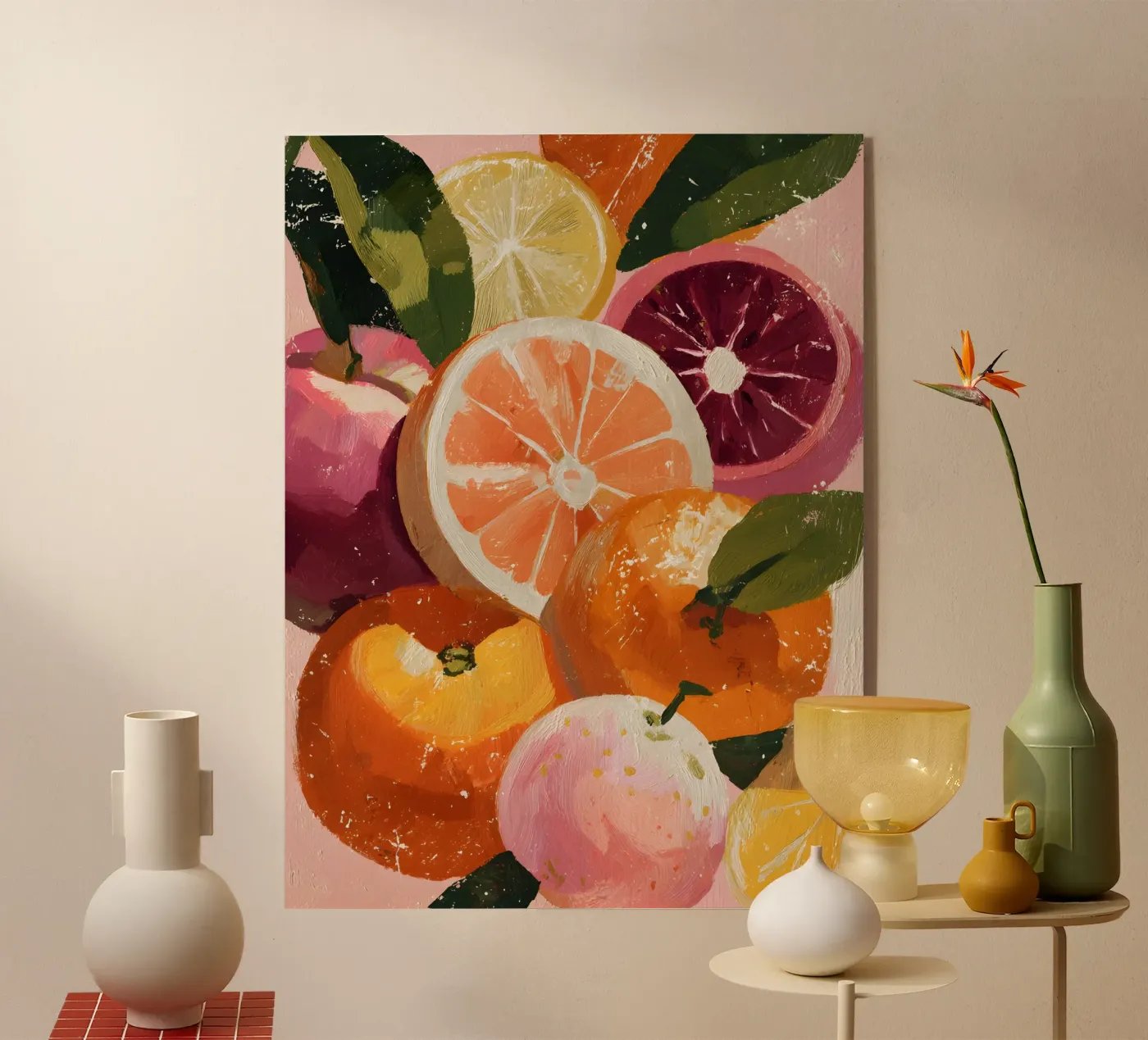 Citrus Joy acrylic glass by Gypsy Galleria