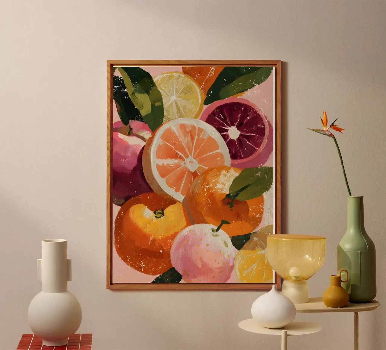 Citrus Joy alluminio dibond da Gypsy Galleria