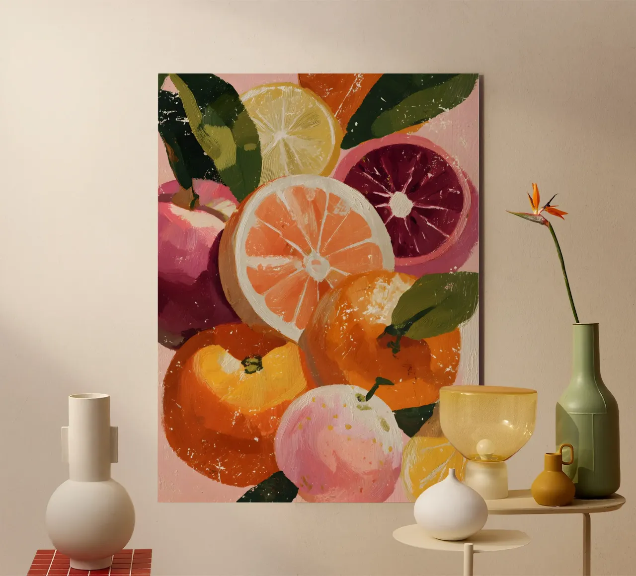 Citrus Joy alluminio dibond da Gypsy Galleria