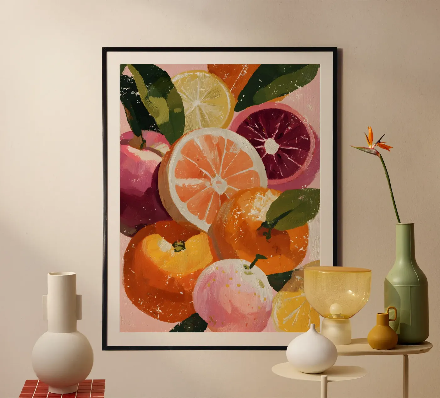 Citrus Joy poster da Gypsy Galleria