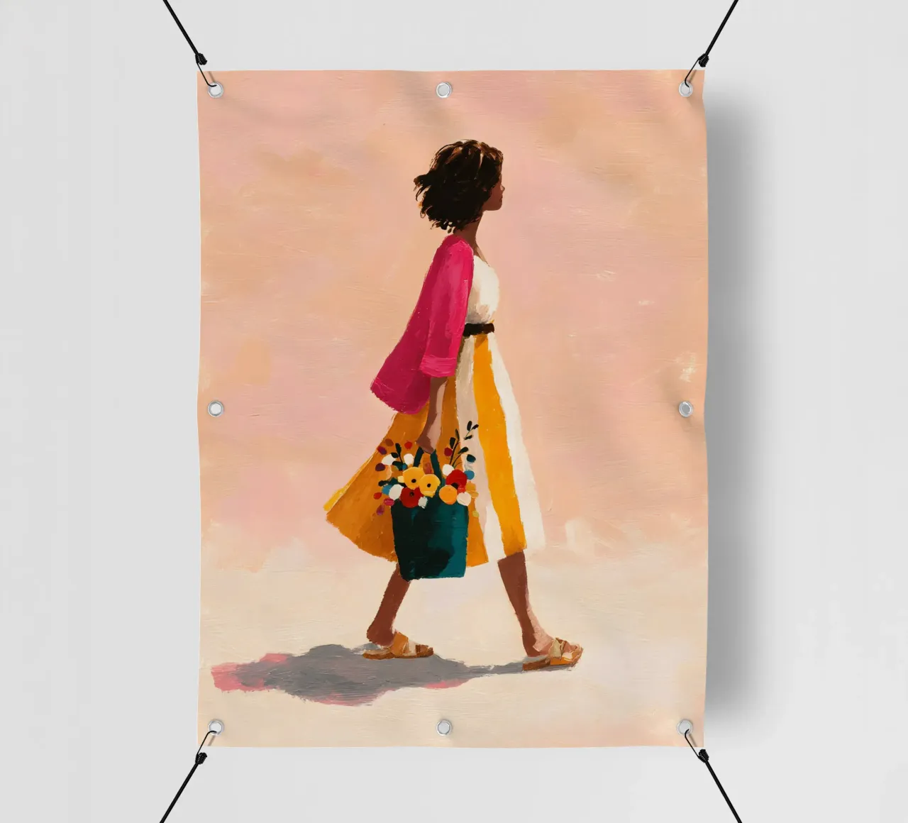 Summer Stroll telo in pvc da Gypsy Galleria