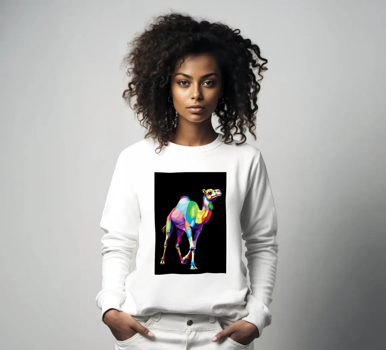 Colorato di cammello felpa da Wild Life studio