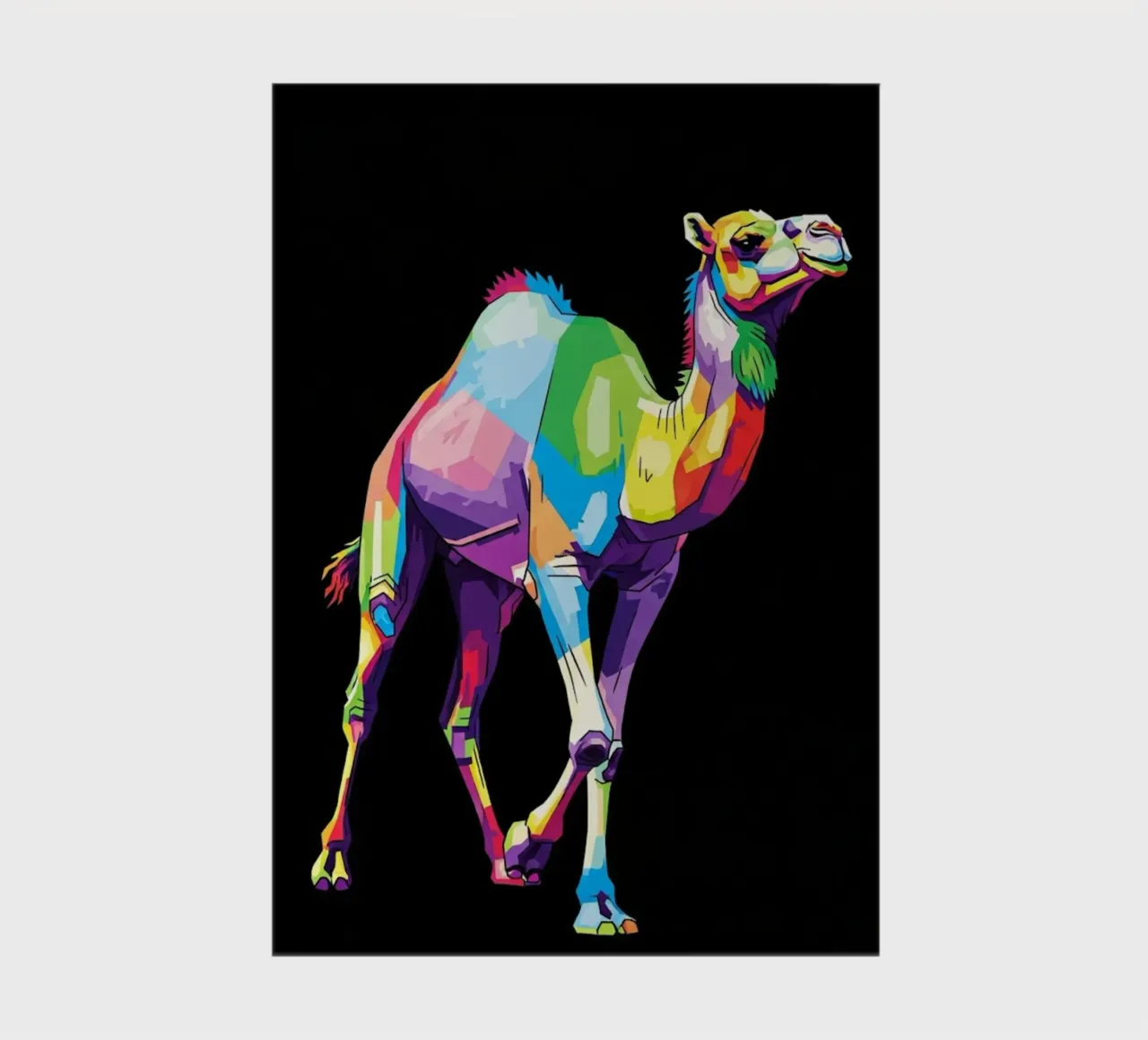 Colorful of Camel notebook by Wild Life studio