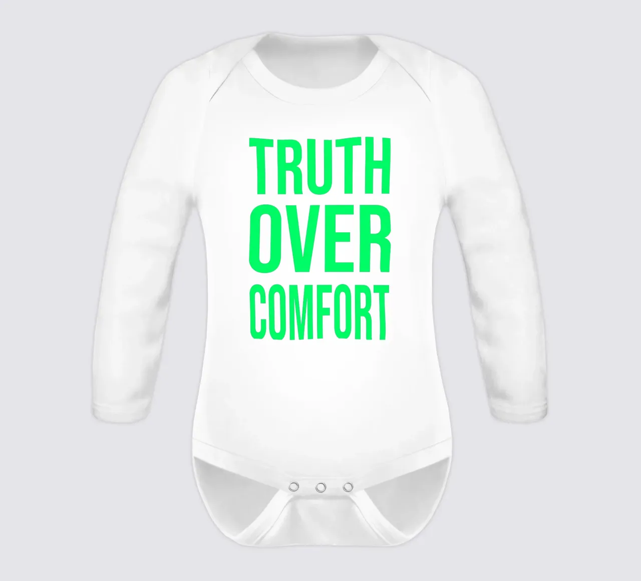 OVER Series- truth over comfort (5 colors) body neonato maniche lunghe da OVER SERIES