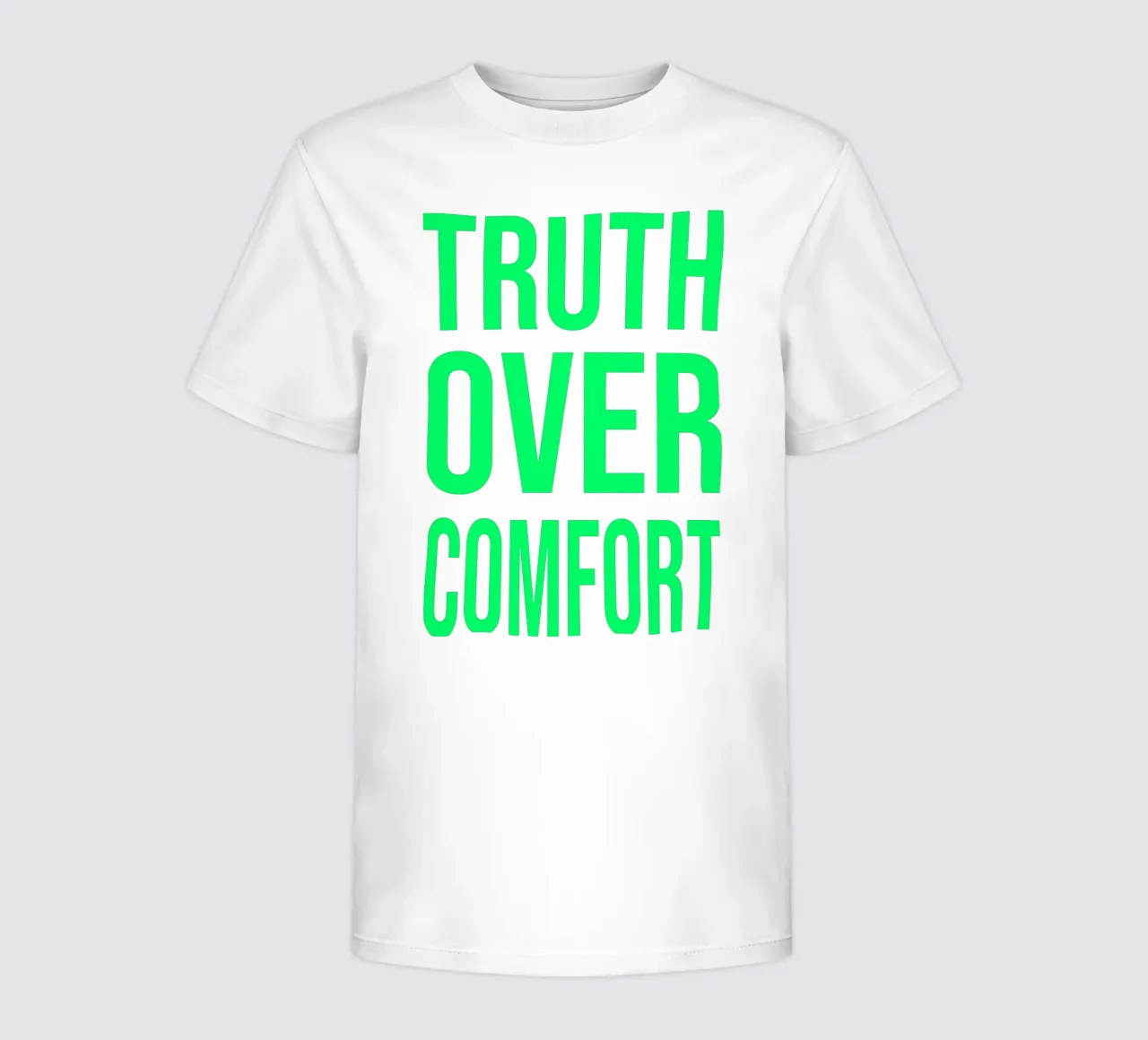 OVER Series- bold letters, brave values (5 colors) t-shirt bambini da OVER SERIES
