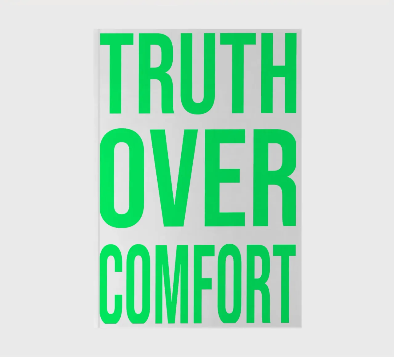 OVER Series- bold letters, brave values (5 colors) diario da OVER SERIES