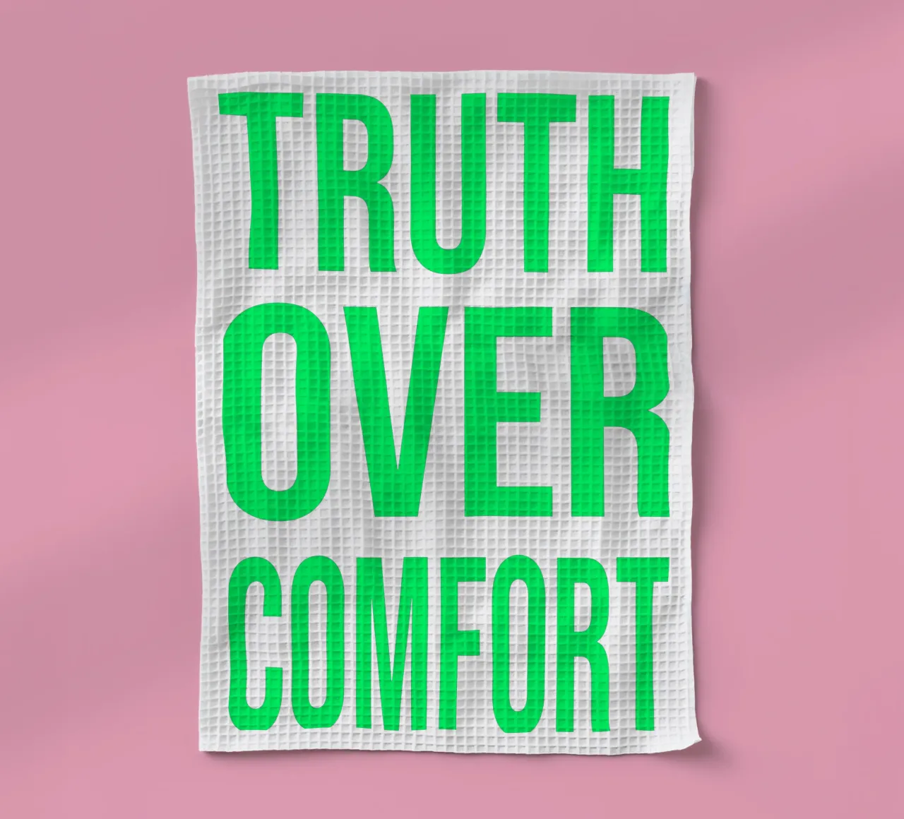 OVER Series- bold letters, brave values (5 colors) torchon de OVER SERIES