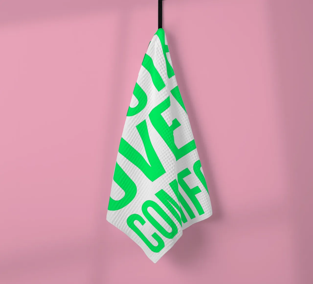 OVER Series- bold letters, brave values (5 colors) torchon de OVER SERIES