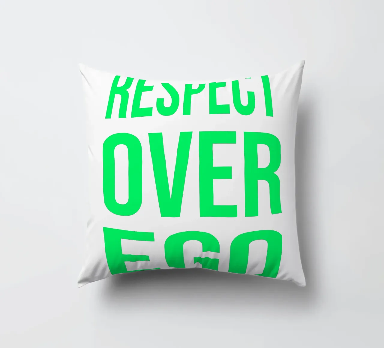 OVER Series- bold letters, brave values (5 colors) cuscino da OVER SERIES
