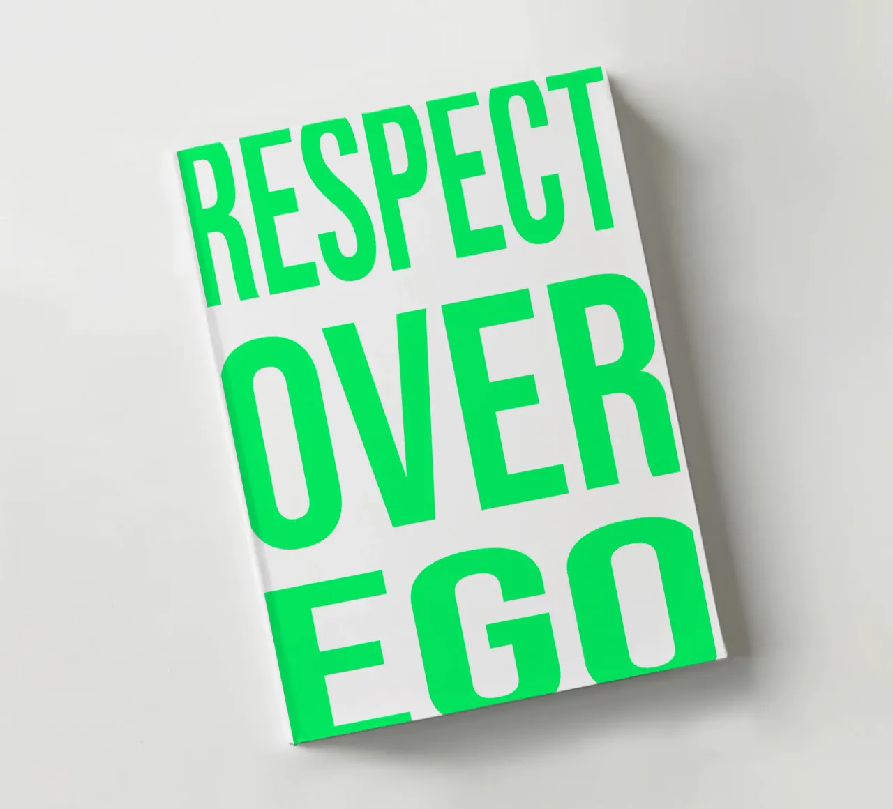 OVER Series- bold letters, brave values (5 colors) diario da OVER SERIES
