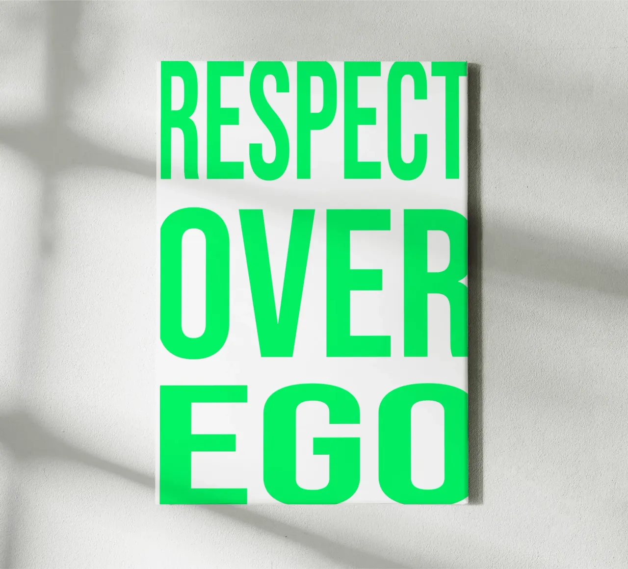 OVER Series- bold letters, brave values (5 colors) tela da OVER SERIES
