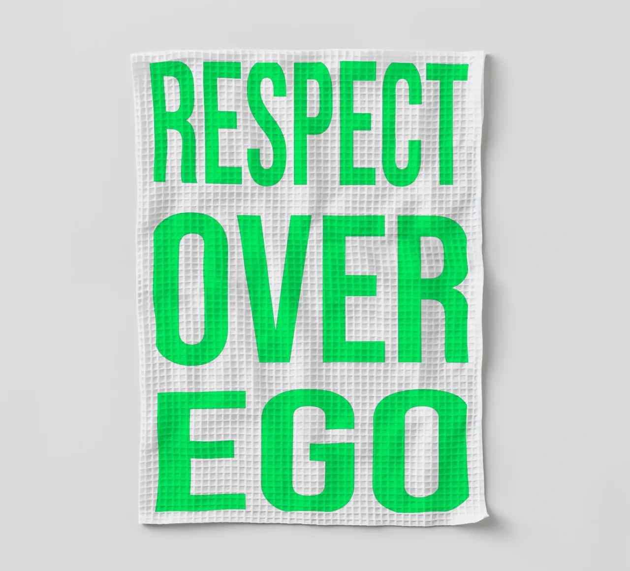 OVER Series- bold letters, brave values (5 colors) canovaccio da cucina da OVER SERIES