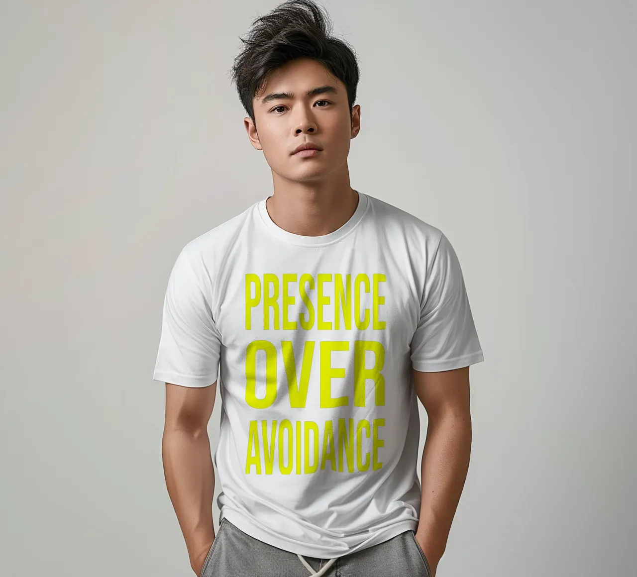 OVER Series- bold letters, brave values (5 colors) t-shirt da OVER SERIES