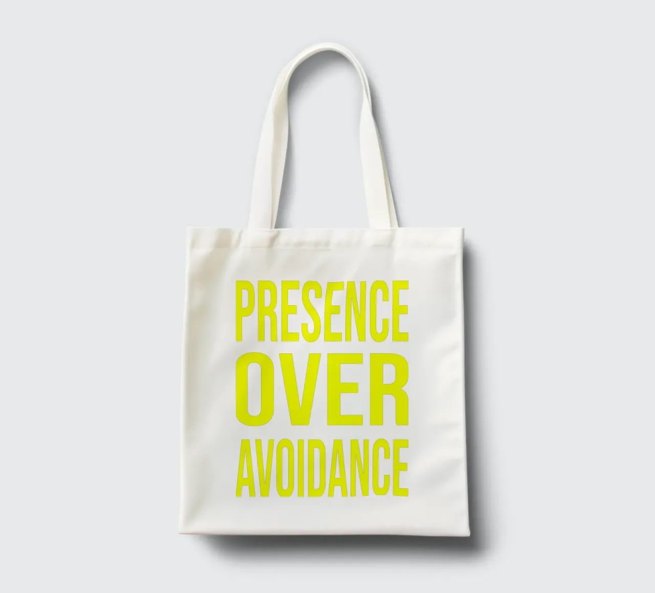 OVER Series- bold letters, brave values (5 colors) borsa in juta da OVER SERIES