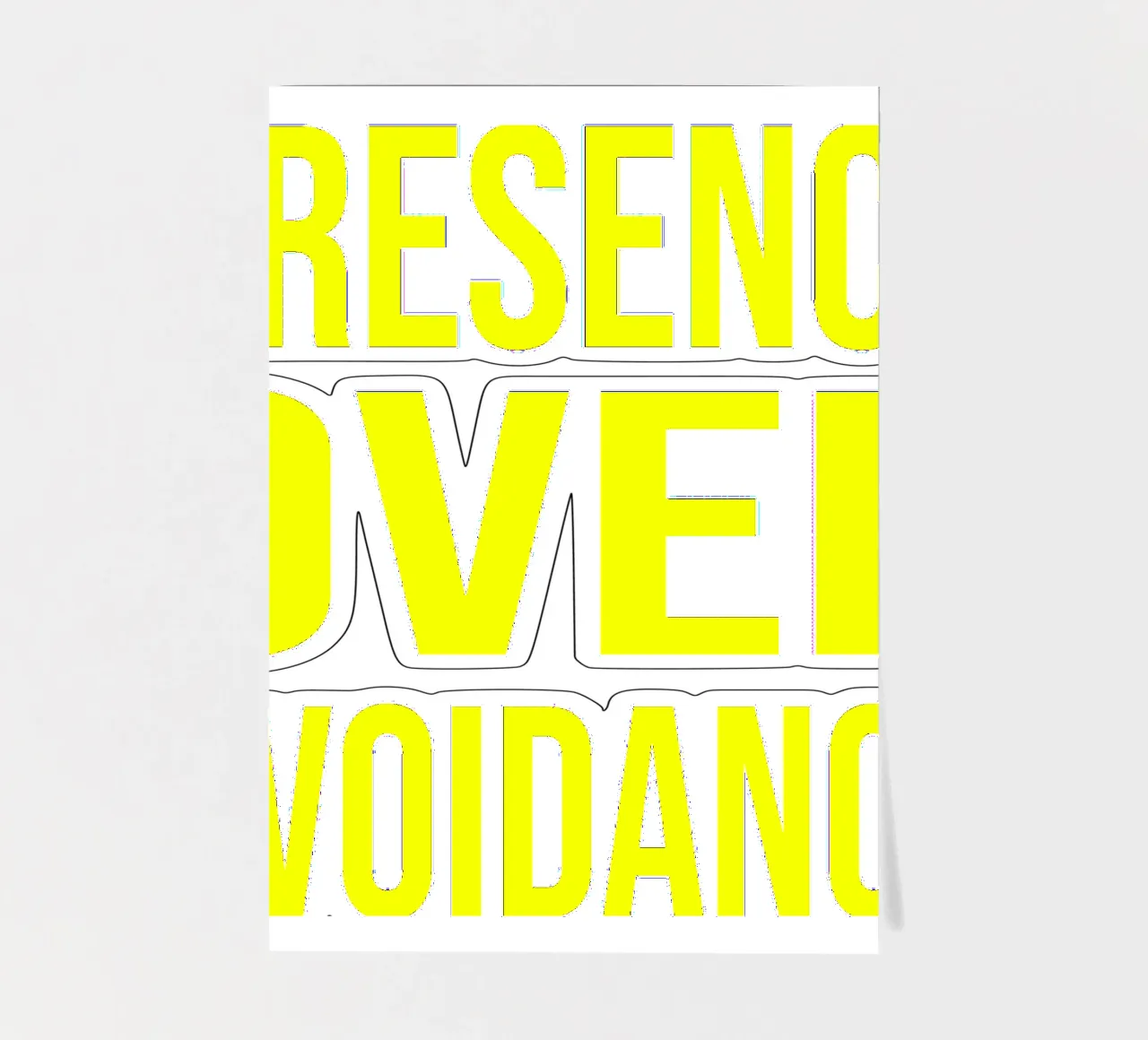 OVER Series- bold letters, brave values (5 colors) foglio adesivo da OVER SERIES