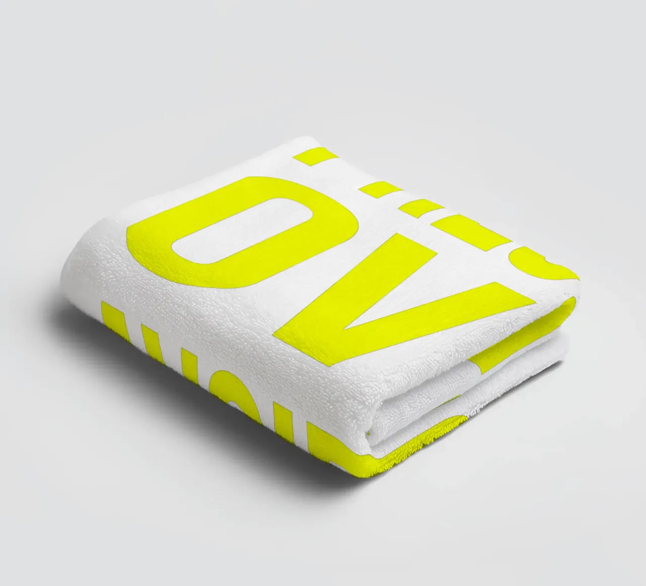 OVER Series- bold letters, brave values (5 colors) asciugamano da bagno da OVER SERIES