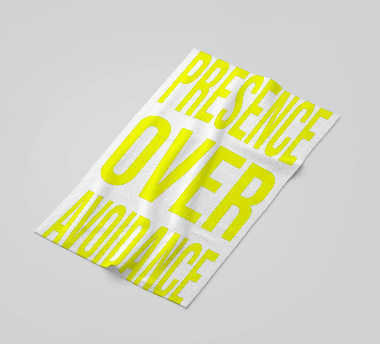 OVER Series- bold letters, brave values (5 colors) telo mare da OVER SERIES