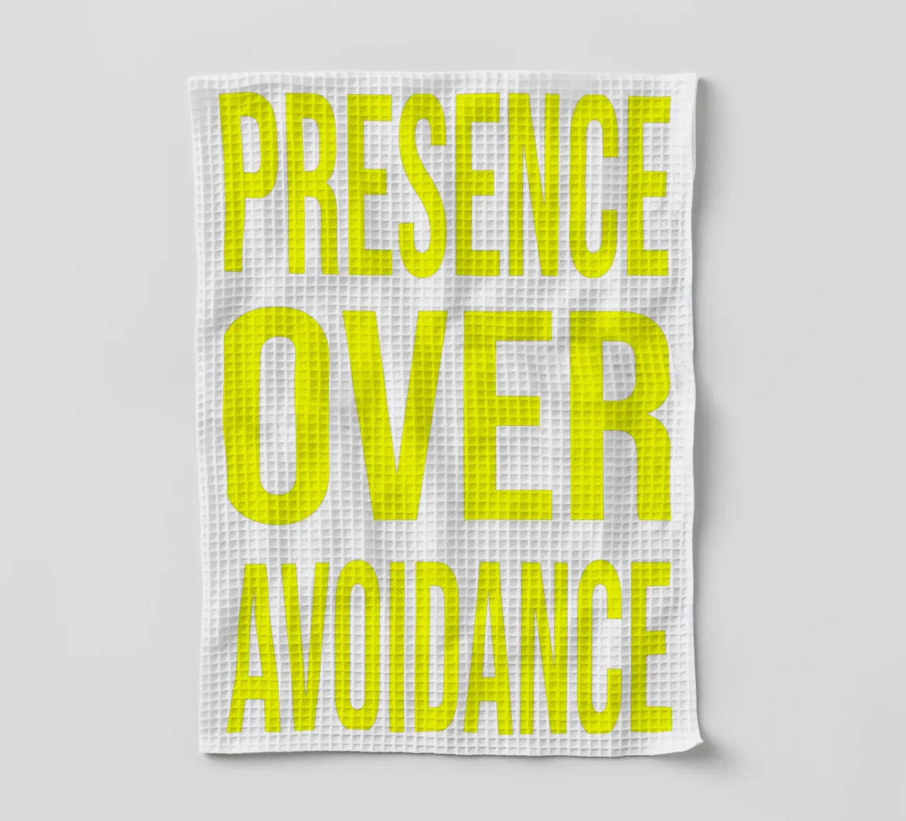 OVER Series- bold letters, brave values (5 colors) torchon de OVER SERIES
