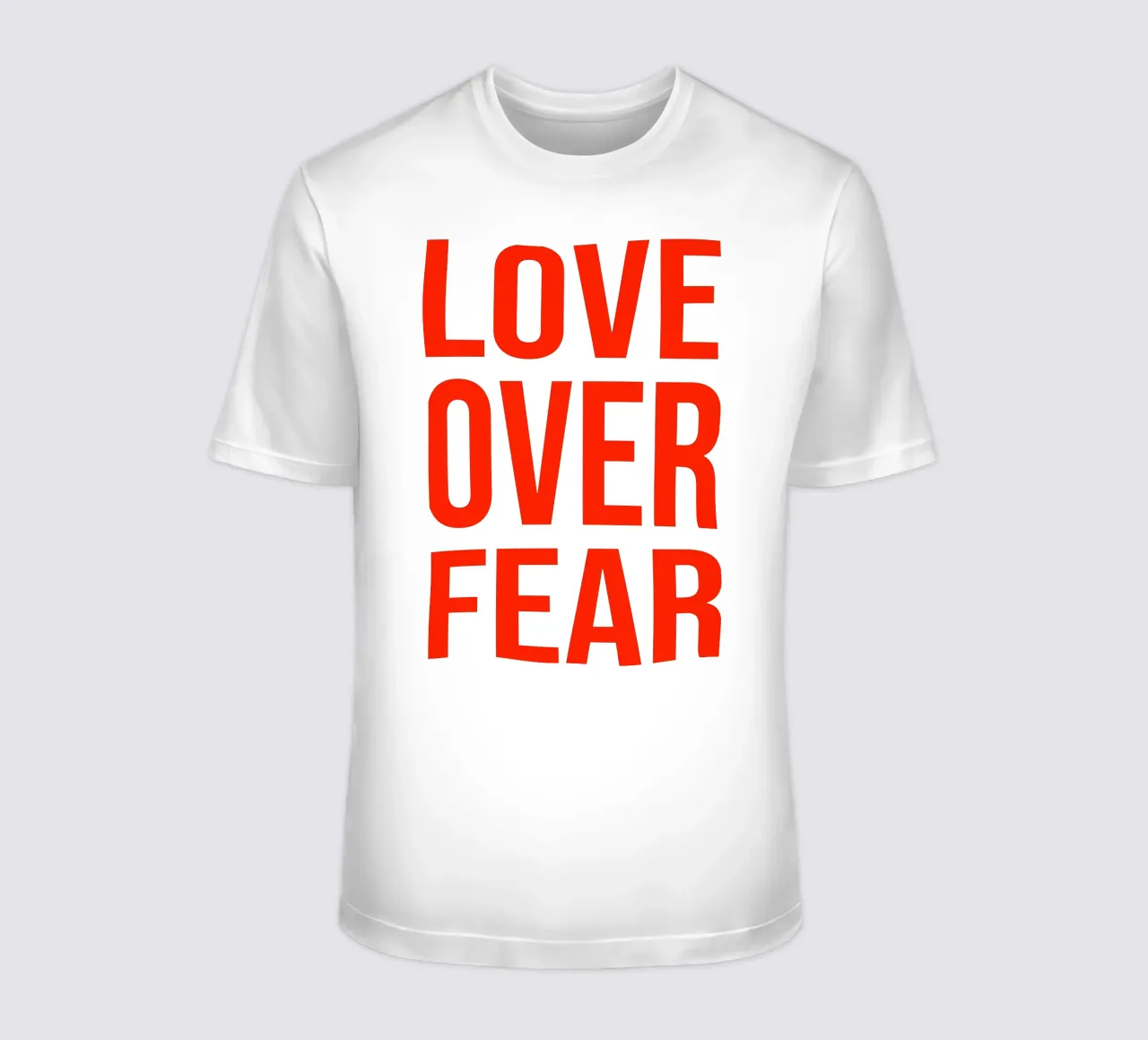 OVER Series- bold letters, brave values (5 colors) t-shirt da OVER SERIES