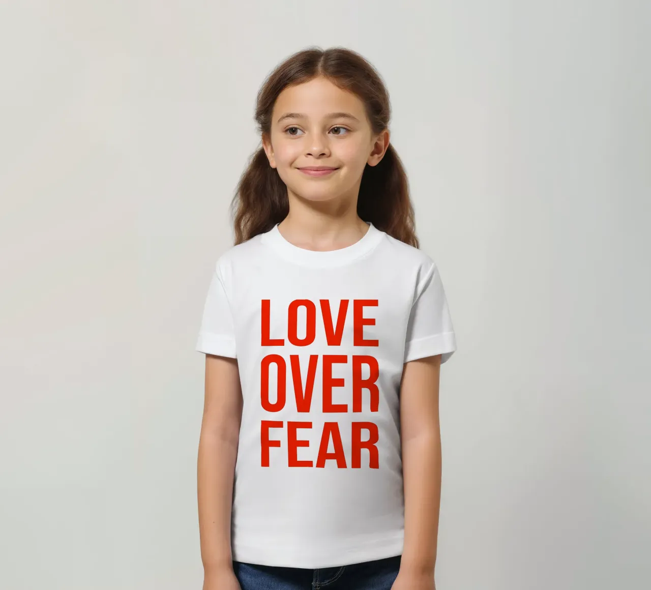 OVER Series- love over fear (5 colors) t-shirt bambini da OVER SERIES
