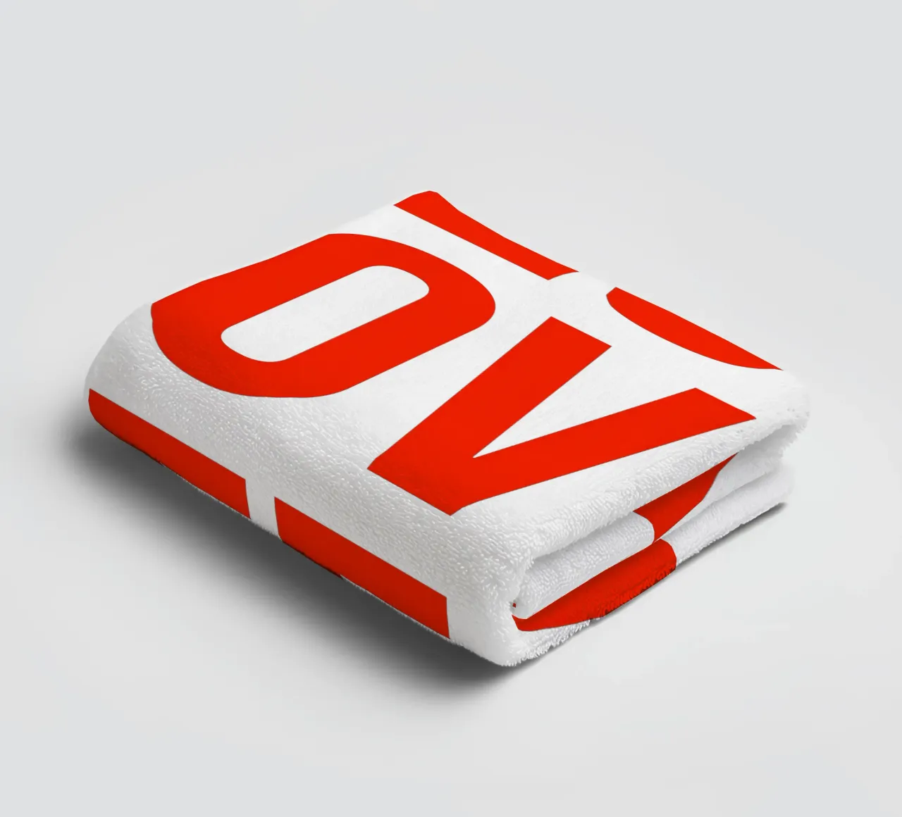 OVER Series- bold letters, brave values (5 colors) asciugamano da bagno da OVER SERIES