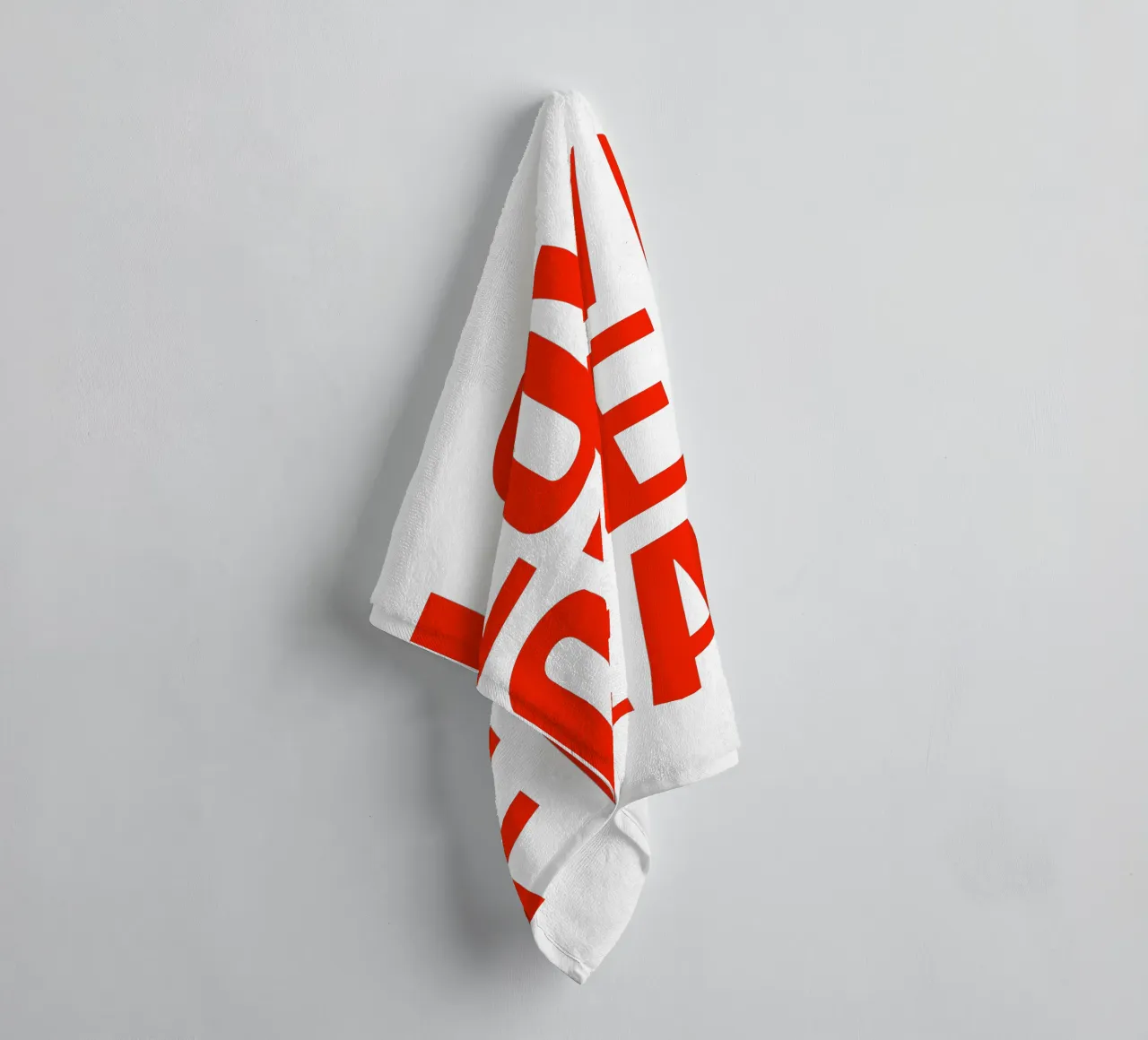 OVER Series- bold letters, brave values (5 colors) asciugamano da bagno da OVER SERIES