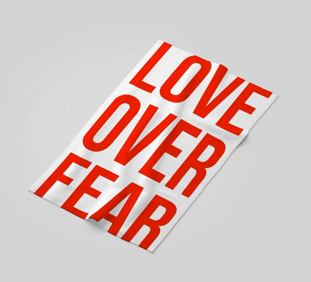 OVER Series- bold letters, brave values (5 colors) telo mare da OVER SERIES