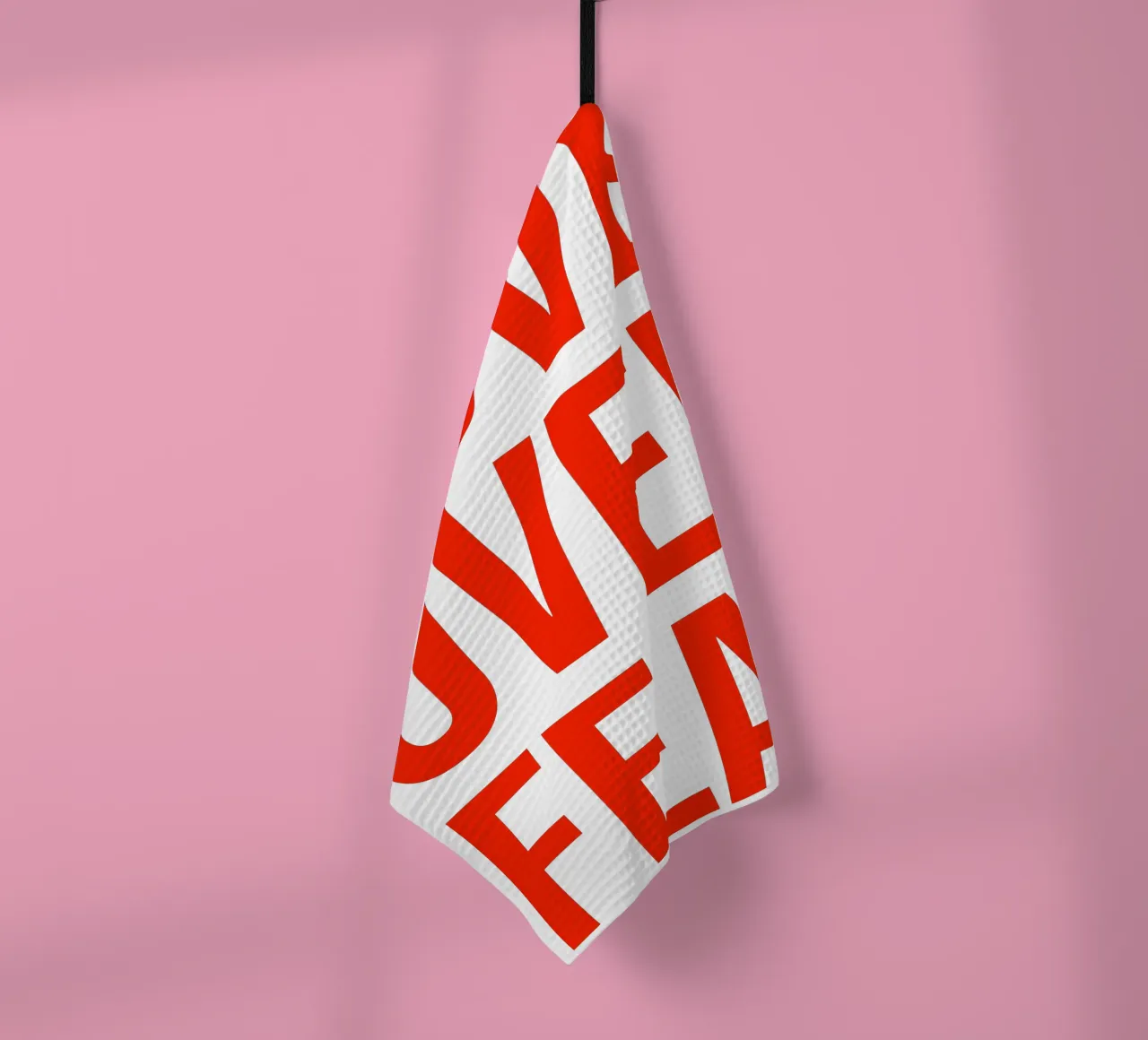 OVER Series- bold letters, brave values (5 colors) torchon de OVER SERIES