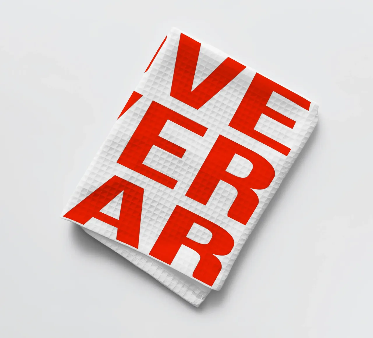 OVER Series- bold letters, brave values (5 colors) torchon de OVER SERIES