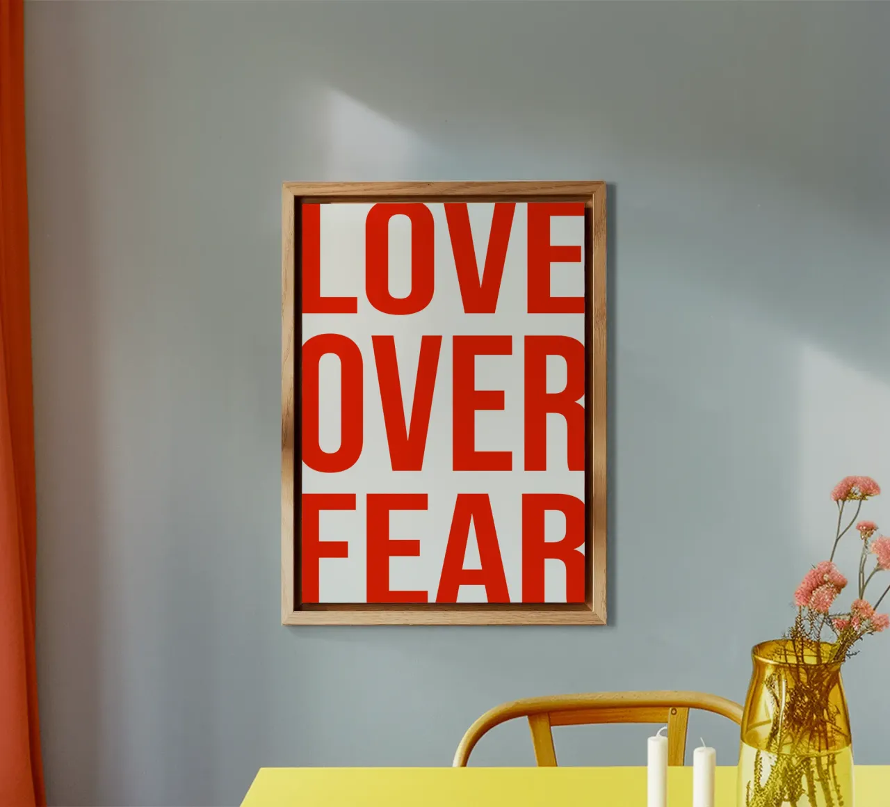 OVER Series- bold letters, brave values (5 colors) alluminio dibond da OVER SERIES