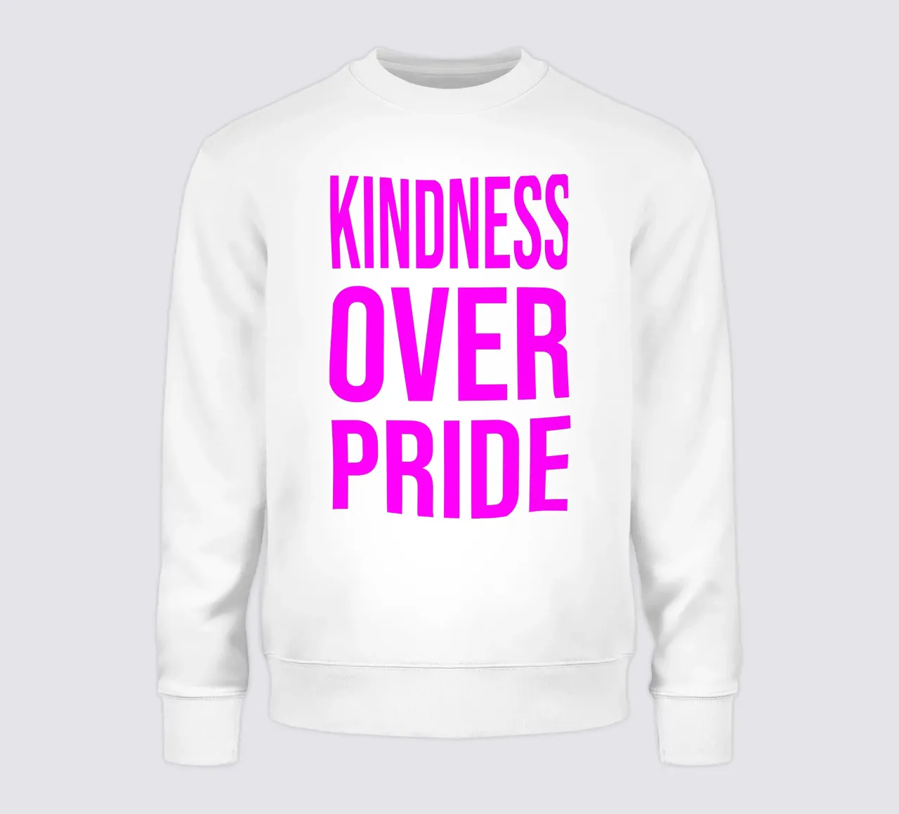 OVER Series- bold letters, brave values (5 colors) felpa da OVER SERIES