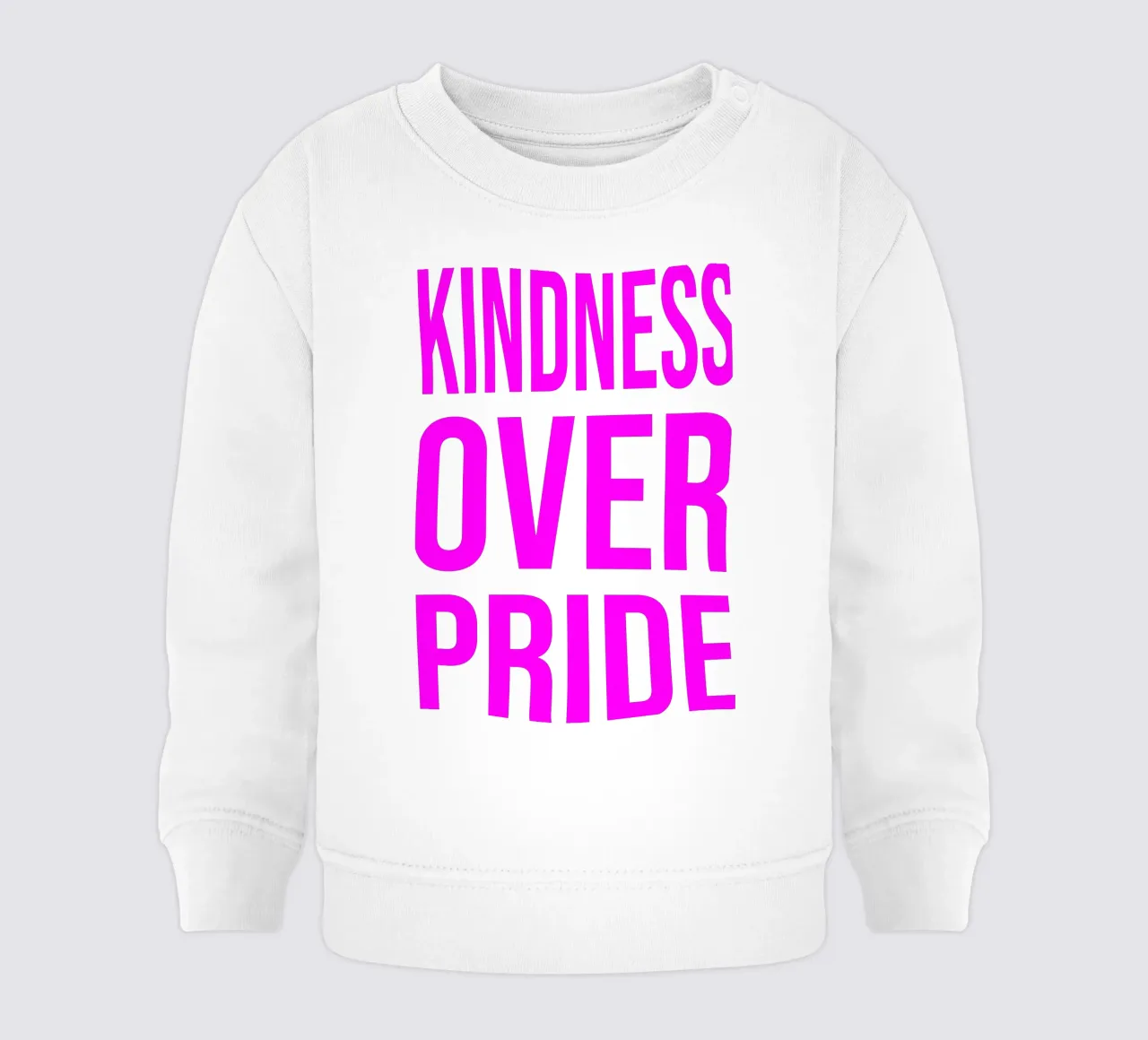 OVER Series- bold letters, brave values (5 colors) felpa neonato da OVER SERIES