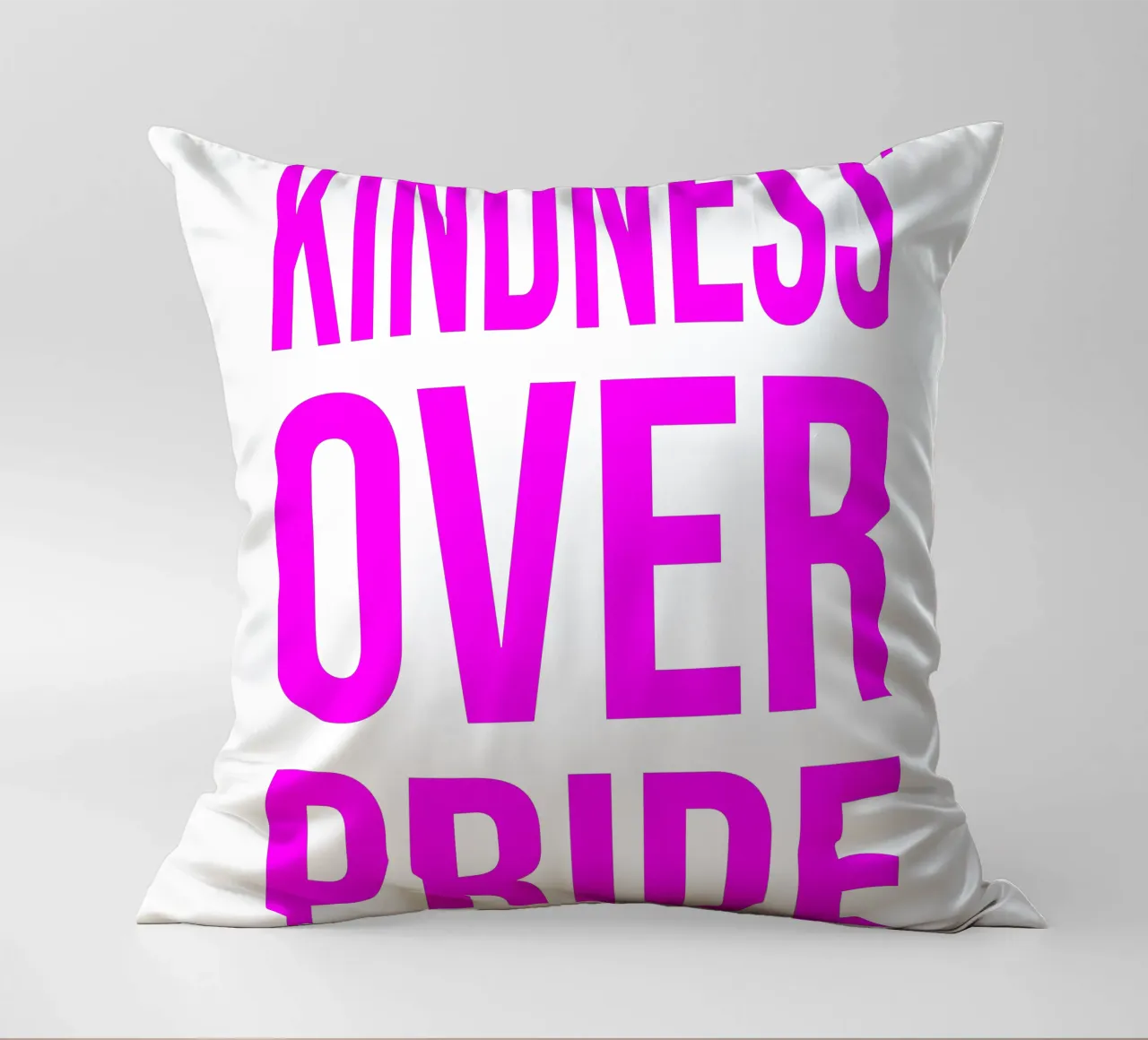 OVER Series- bold letters, brave values (5 colors) cuscino da OVER SERIES