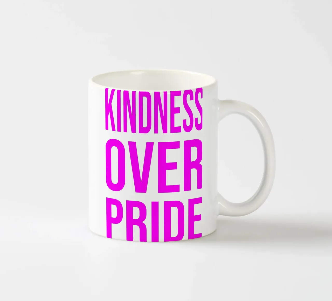OVER Series- bold letters, brave values (5 colors) tazza in ceramica da OVER SERIES