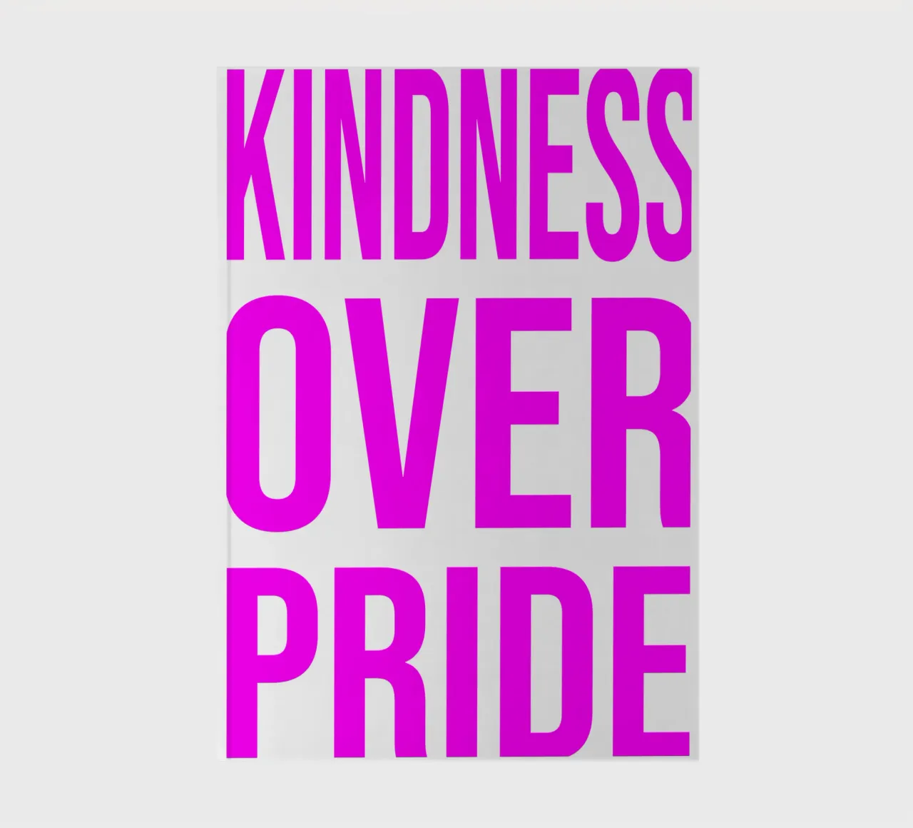 OVER Series- bold letters, brave values (5 colors) diario da OVER SERIES