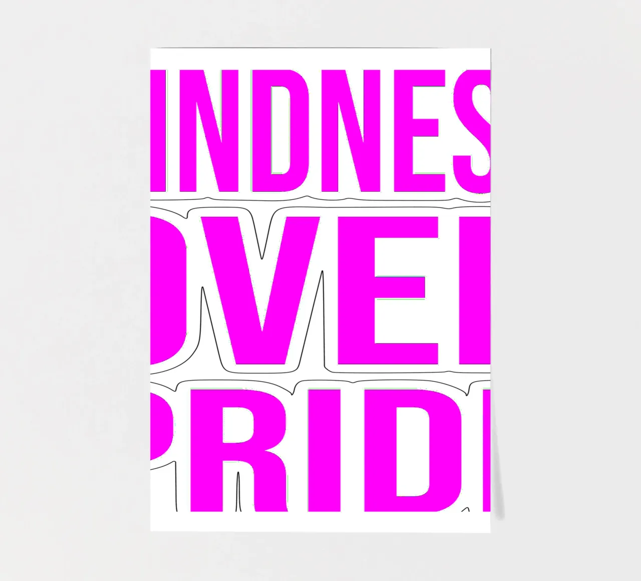 OVER Series- kindness over pride (5 colors) foglio adesivo da OVER SERIES