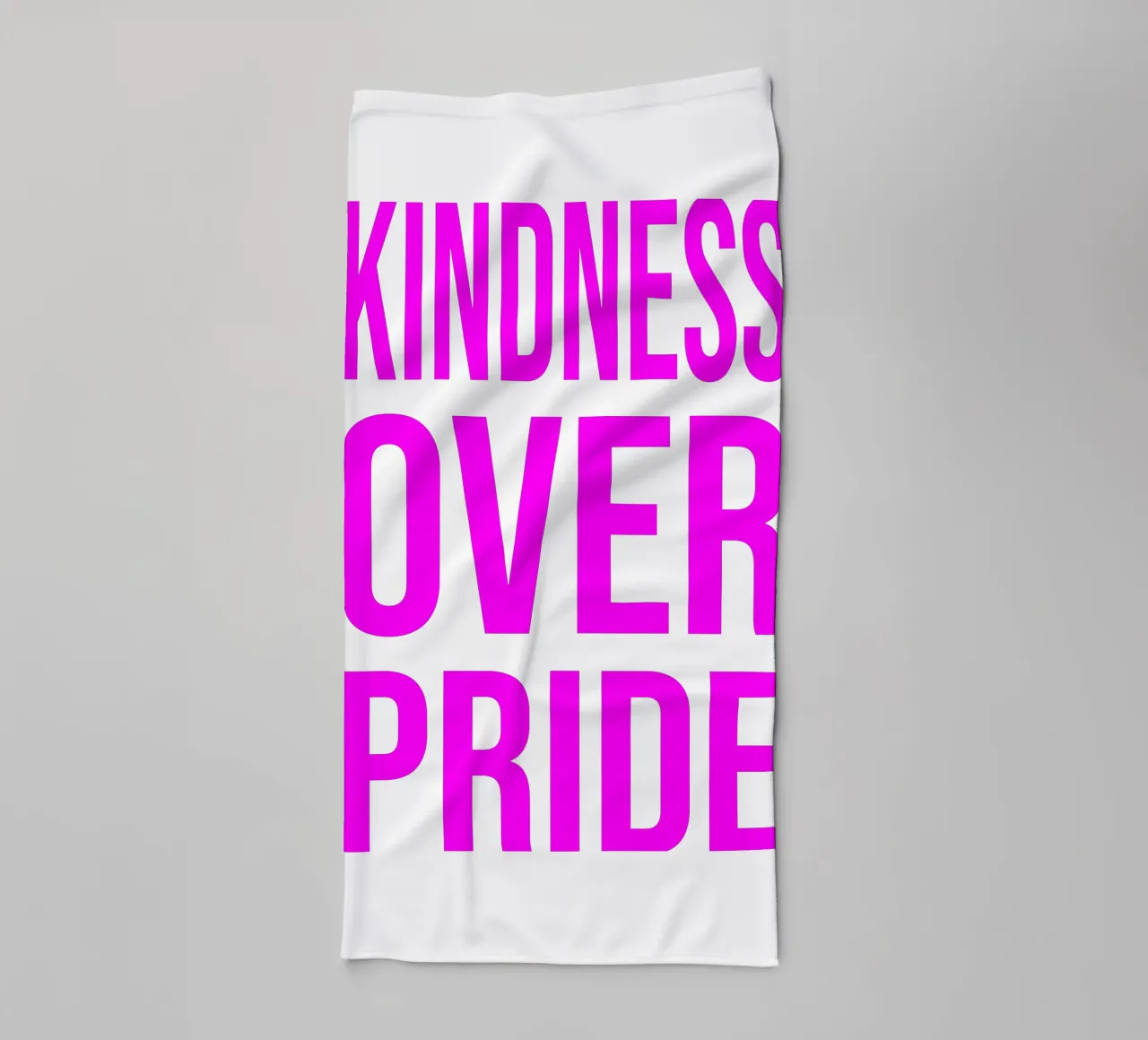 OVER Series- bold letters, brave values (5 colors) asciugamano da bagno da OVER SERIES