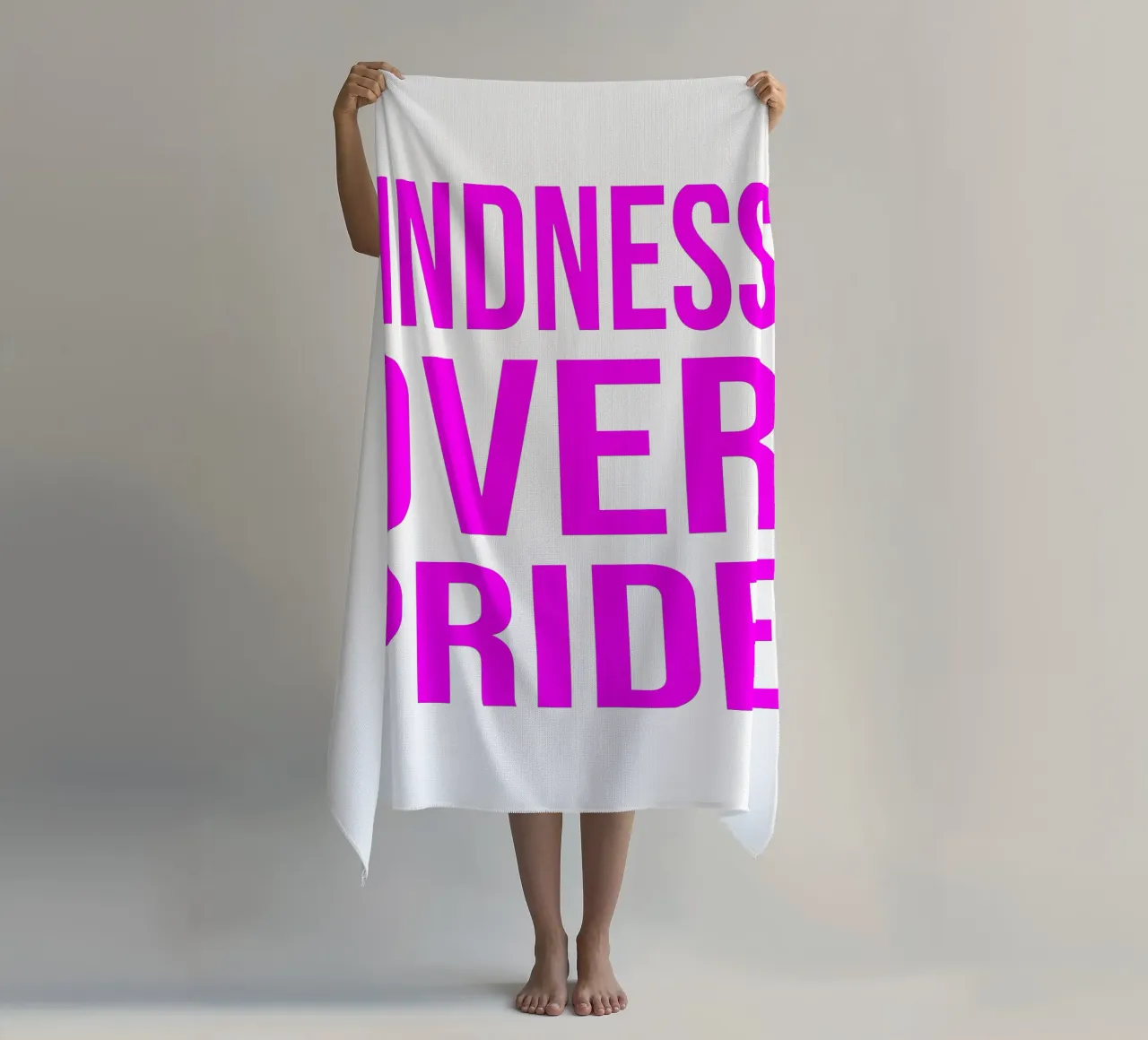 OVER Series- bold letters, brave values (5 colors) telo mare da OVER SERIES