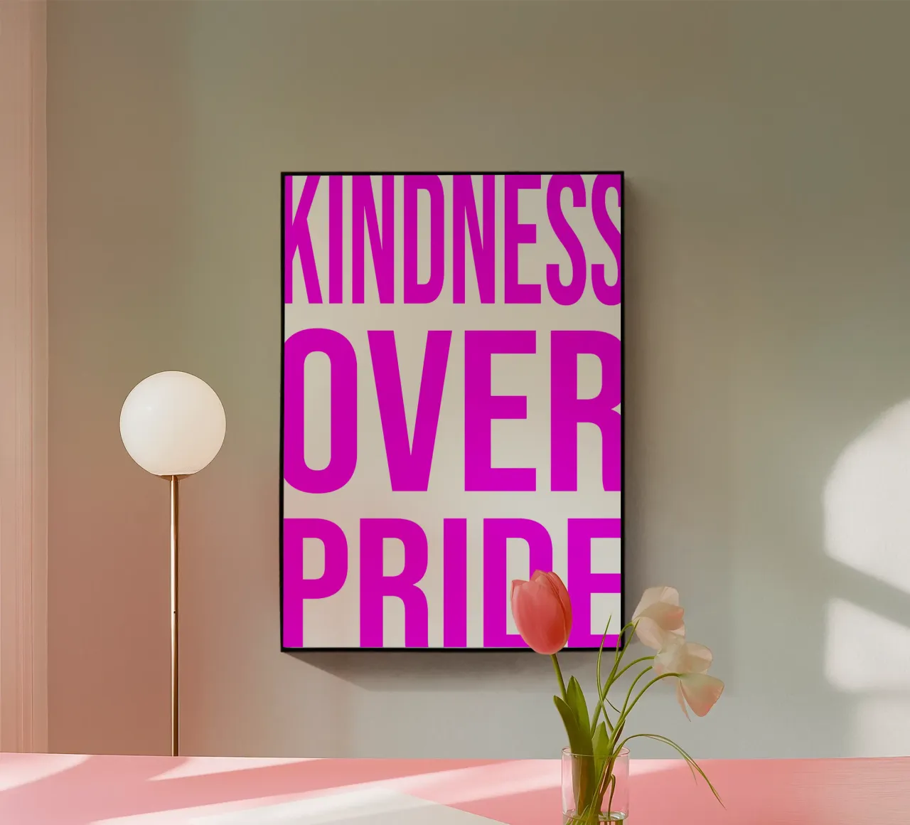 OVER Series- bold letters, brave values (5 colors) plexiglass da OVER SERIES