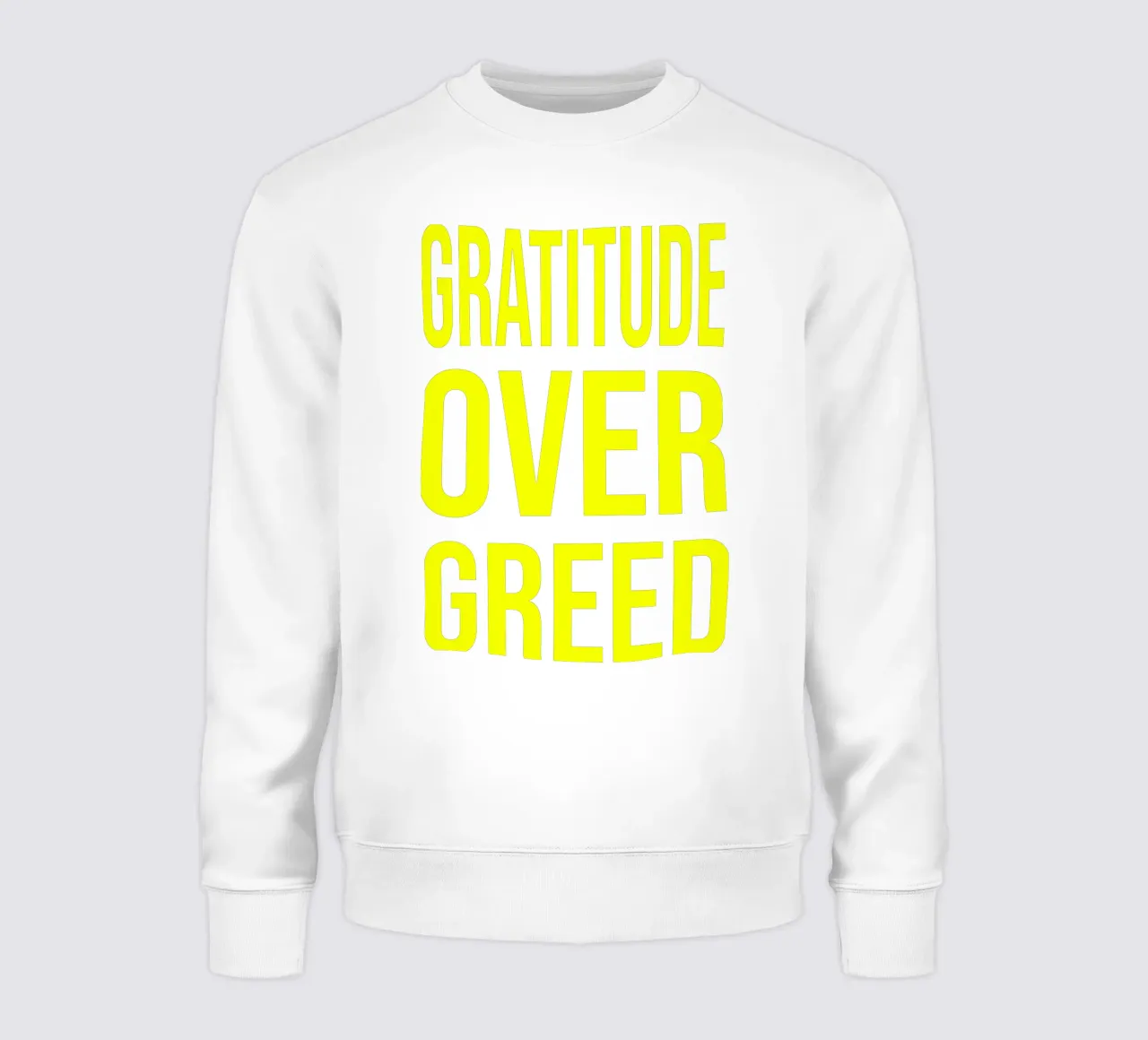 OVER Series- bold letters, brave values (5 colors) felpa da OVER SERIES