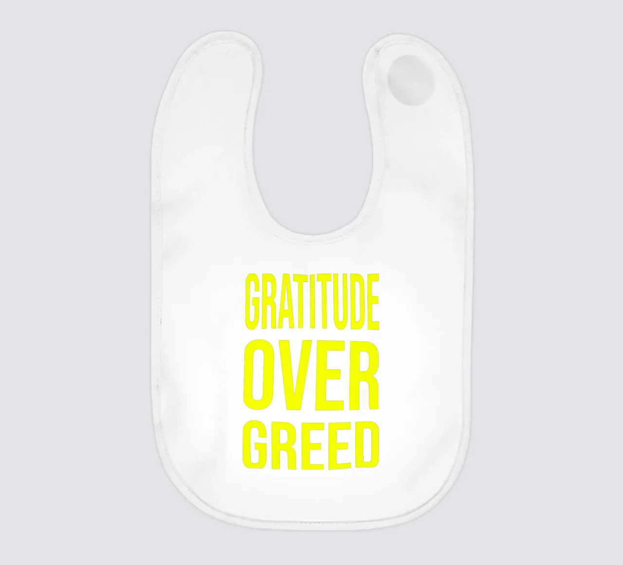 OVER Series- bold letters, brave values (5 colors) bavaglino da OVER SERIES