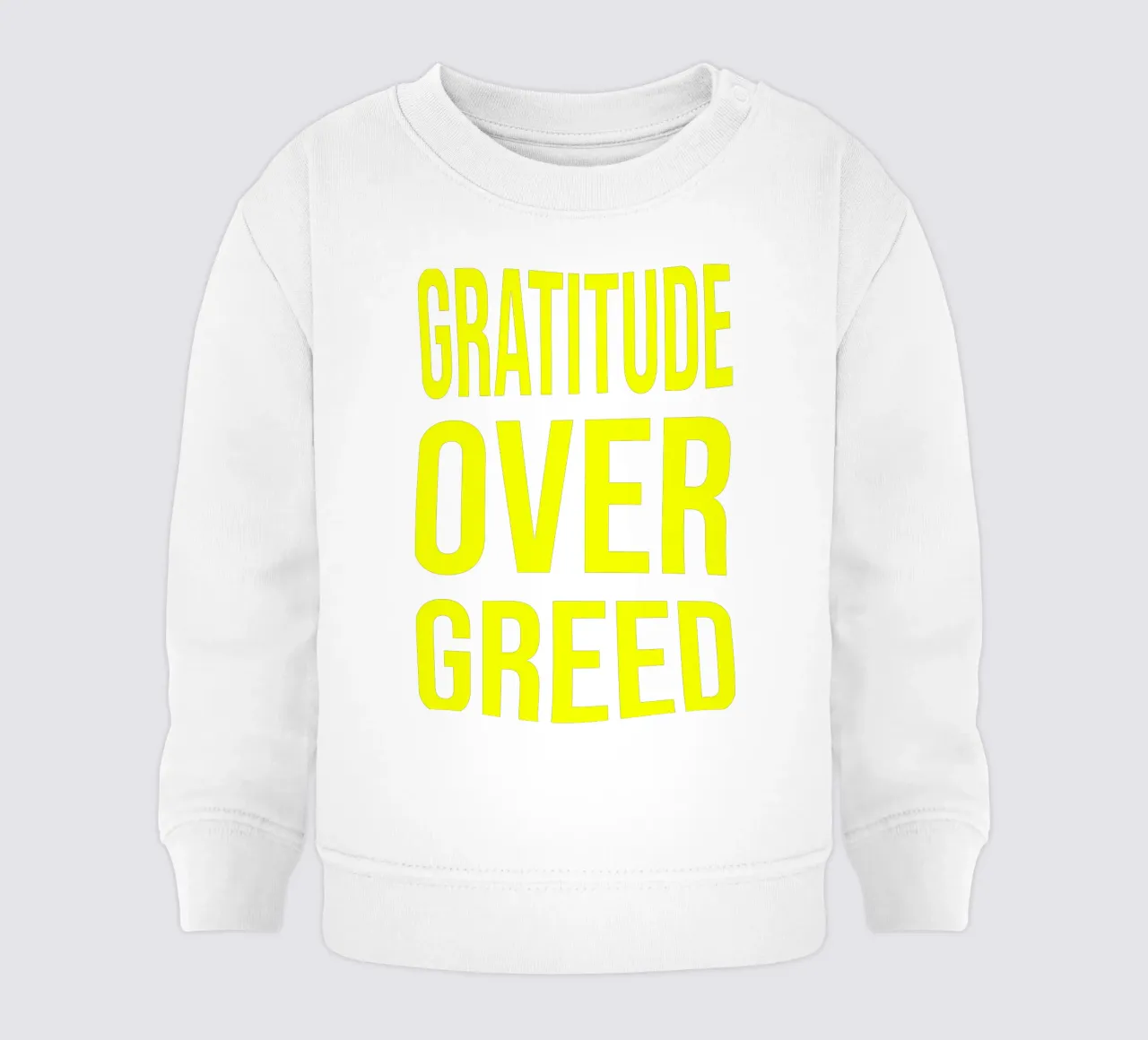 OVER Series- bold letters, brave values (5 colors) sudadera de bebé de OVER SERIES