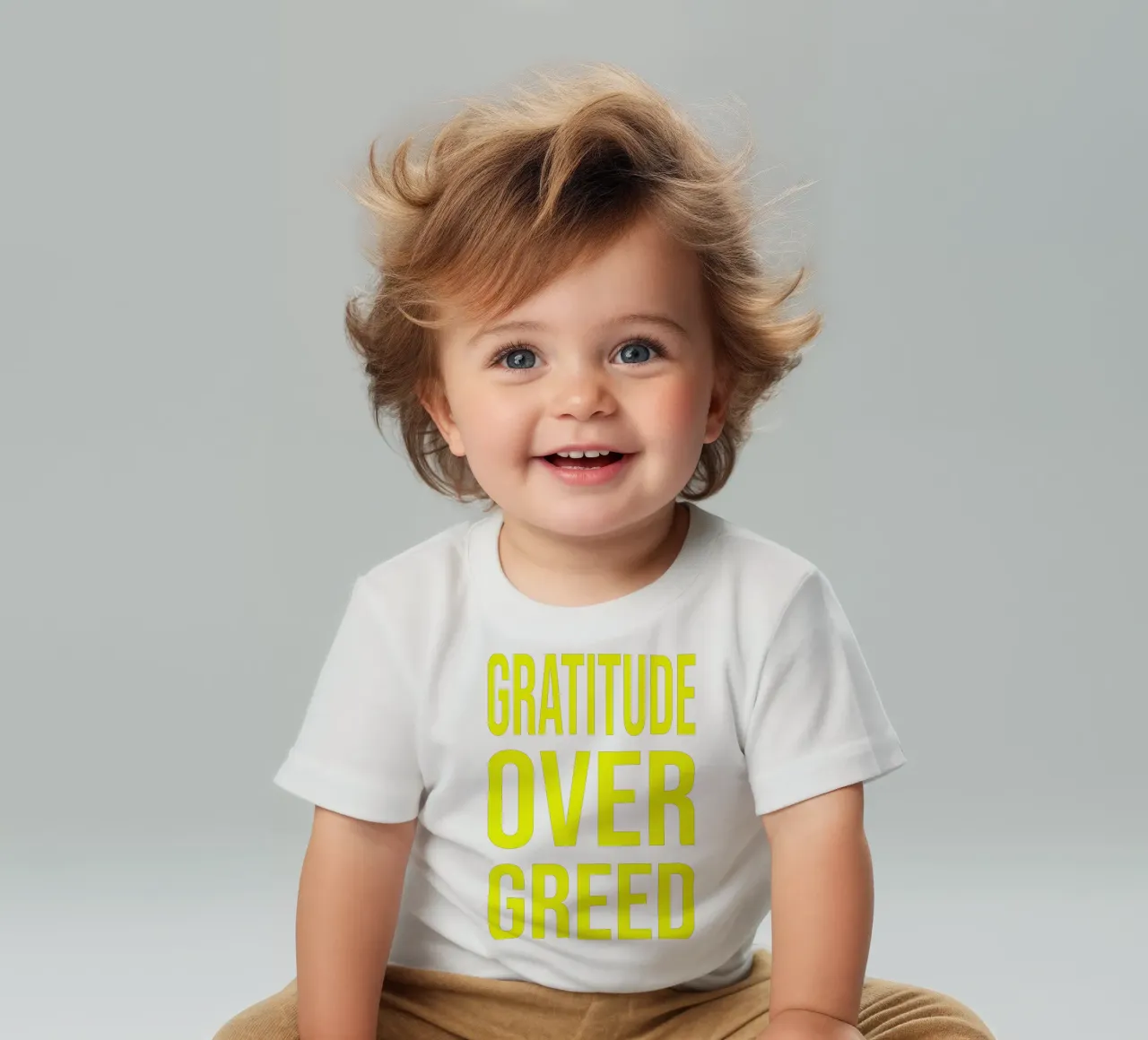 OVER Series- bold letters, brave values (5 colors) maglietta neonato da OVER SERIES
