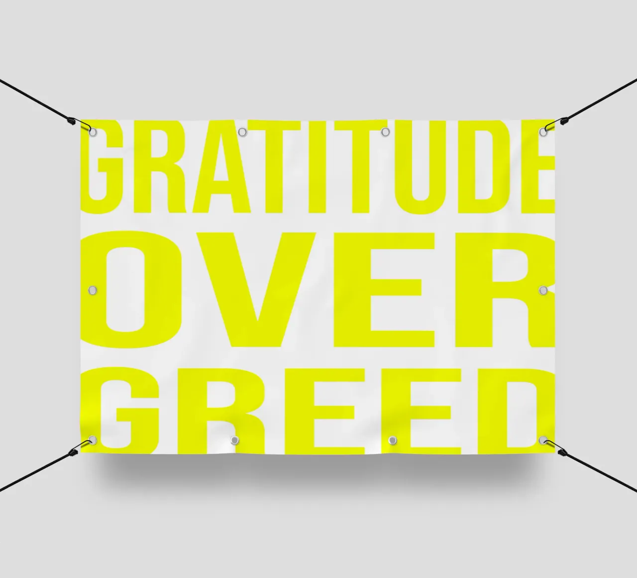 OVER Series- bold letters, brave values (5 colors) telo in pvc da OVER SERIES