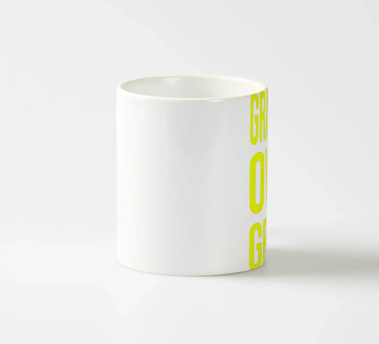 OVER Series- bold letters, brave values (5 colors) tazza in ceramica da OVER SERIES