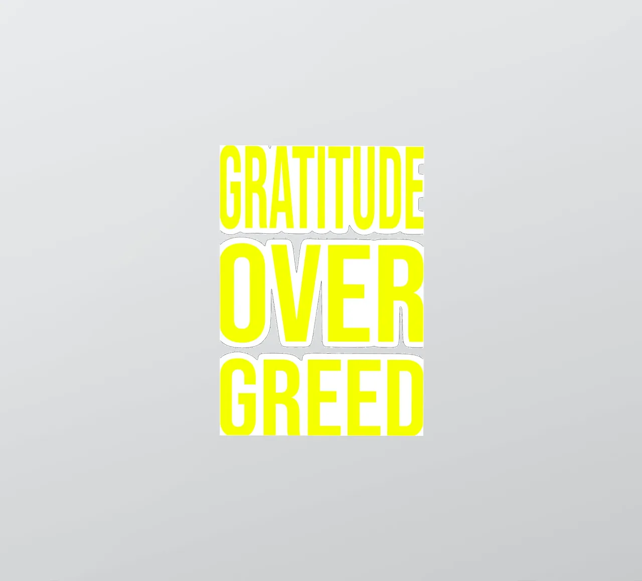 OVER Series- bold letters, brave values (5 colors) adesivo da OVER SERIES