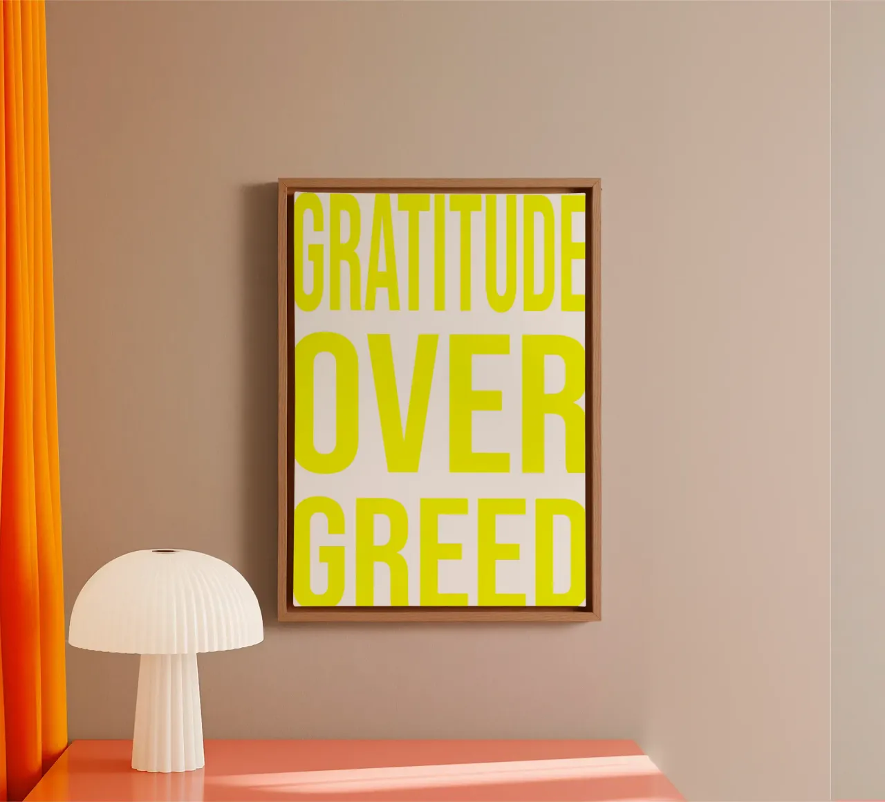 OVER Series- bold letters, brave values (5 colors) tela da OVER SERIES