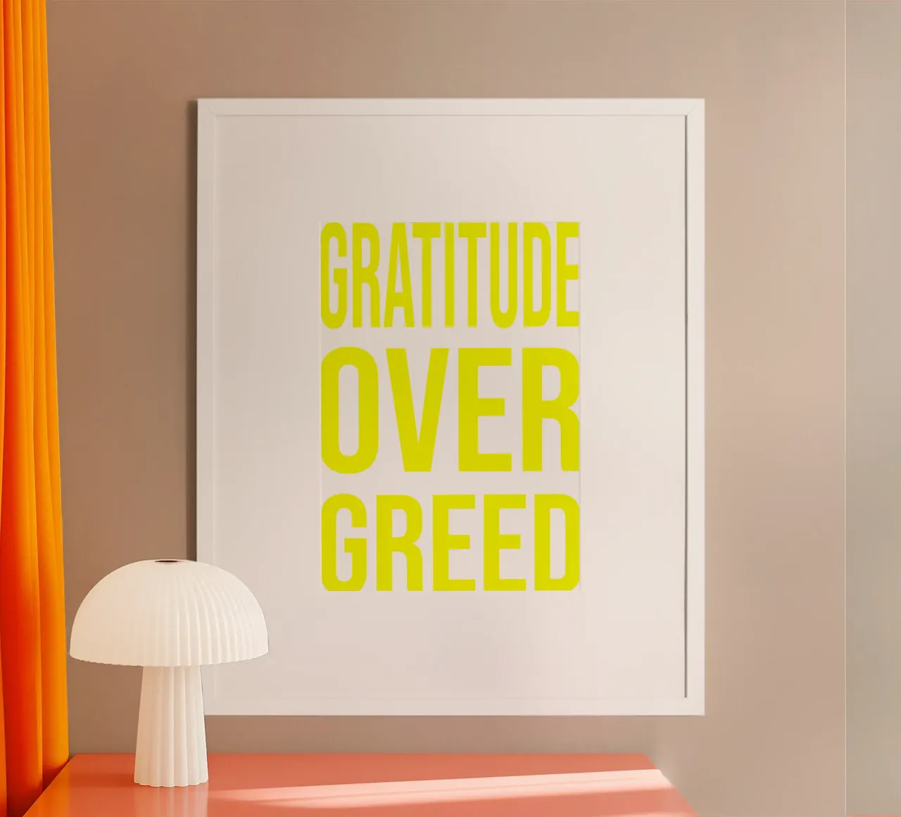 OVER Series- bold letters, brave values (5 colors) poster da OVER SERIES
