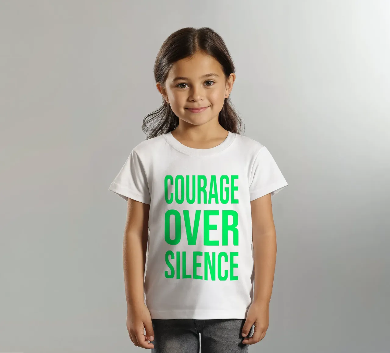 OVER Series- courage over silence (5 colors) t-shirt bambini da OVER SERIES